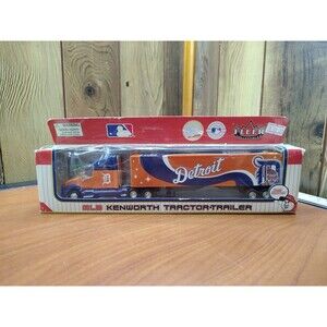 2004 Fleer Collectibles Detroit Tigers Tractor Trailer Ltd 1:80 Die-cast